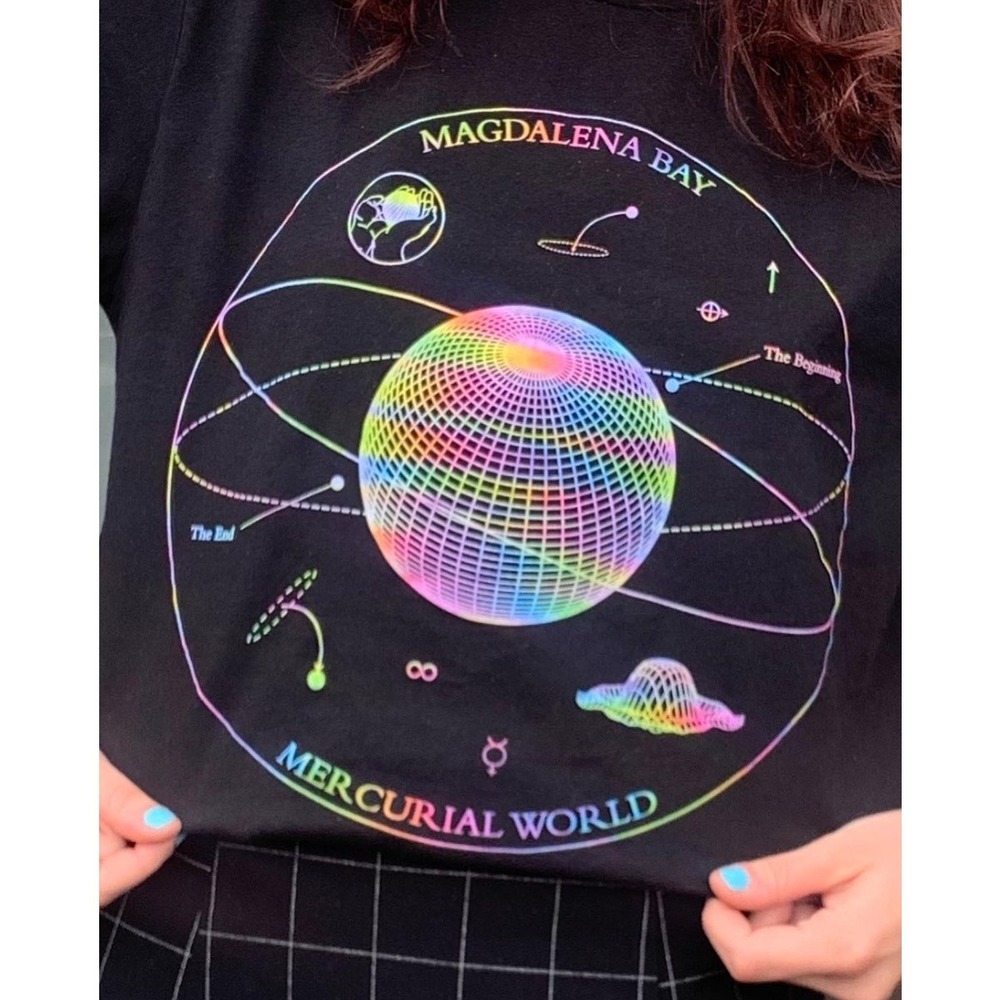 Magdalena Bay Abstract Pop Visual Shirt